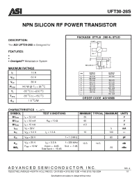 Datasheet ASI10666 manufacturer ASI